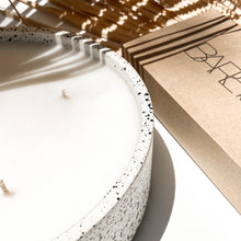 Load image into Gallery viewer, 5-wick Spotted Concrete Candle