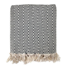 Load image into Gallery viewer, chevron throw blanket handmade
