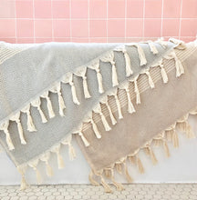 Load image into Gallery viewer, diamond stripe turkish towels
